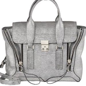 Phillip Lim 3.1 med Pashli Metallic Silver
